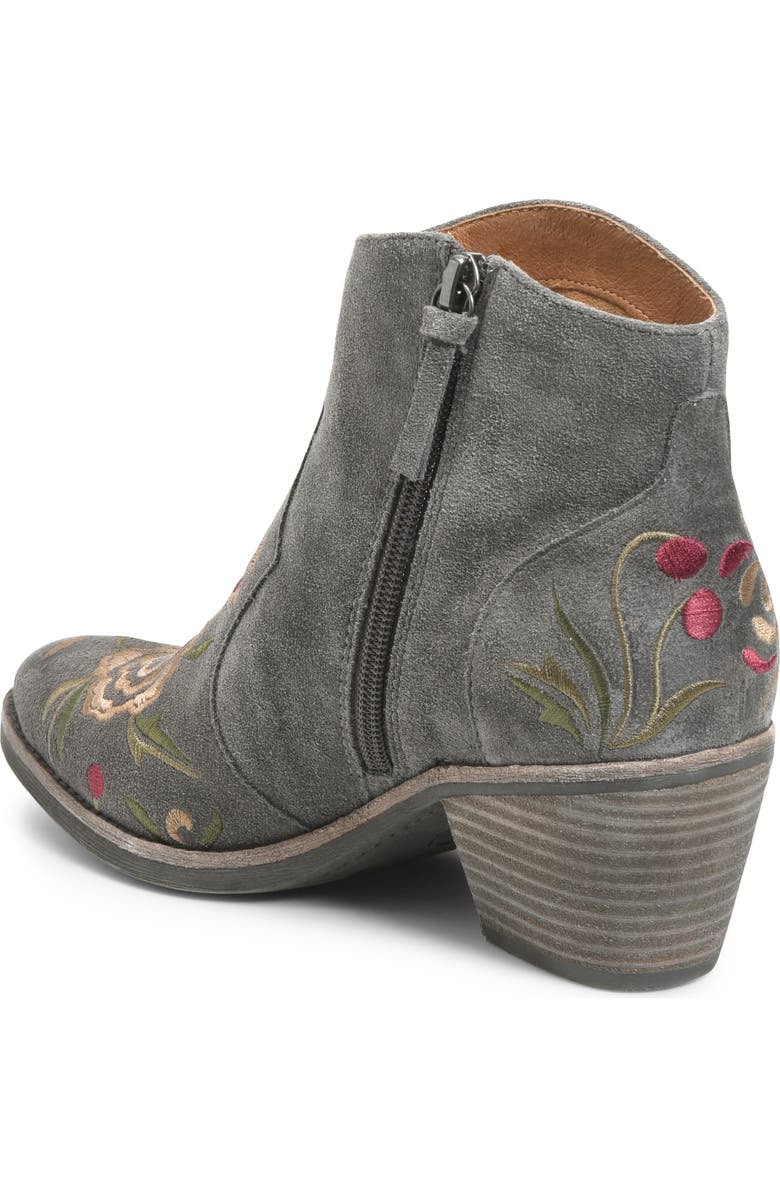 Söfft Westmont Floral Embroidered Bootie, Alternate, color,