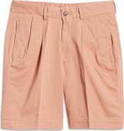 Berle Charleston Khakis Pleated Chino Shorts