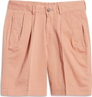 Berle Charleston Khakis Pleated Chino Shorts