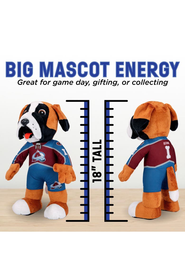 Colorado Avalanche Bernie18" Jumbo Mascot Plush Figure, Alternate, color, None