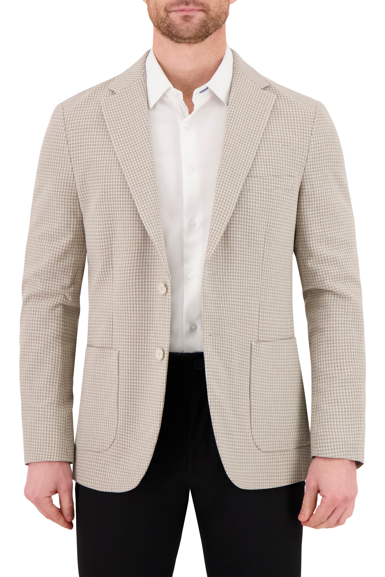Emmanuel Candles Victor Emmanuel 360 Check Stretch Sport Coat (Men) | Nordstromrack