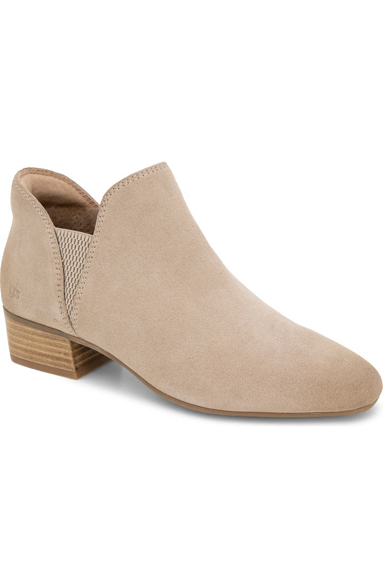 Gentle Souls Fran Bootie, Main, color, Mushroom Suede