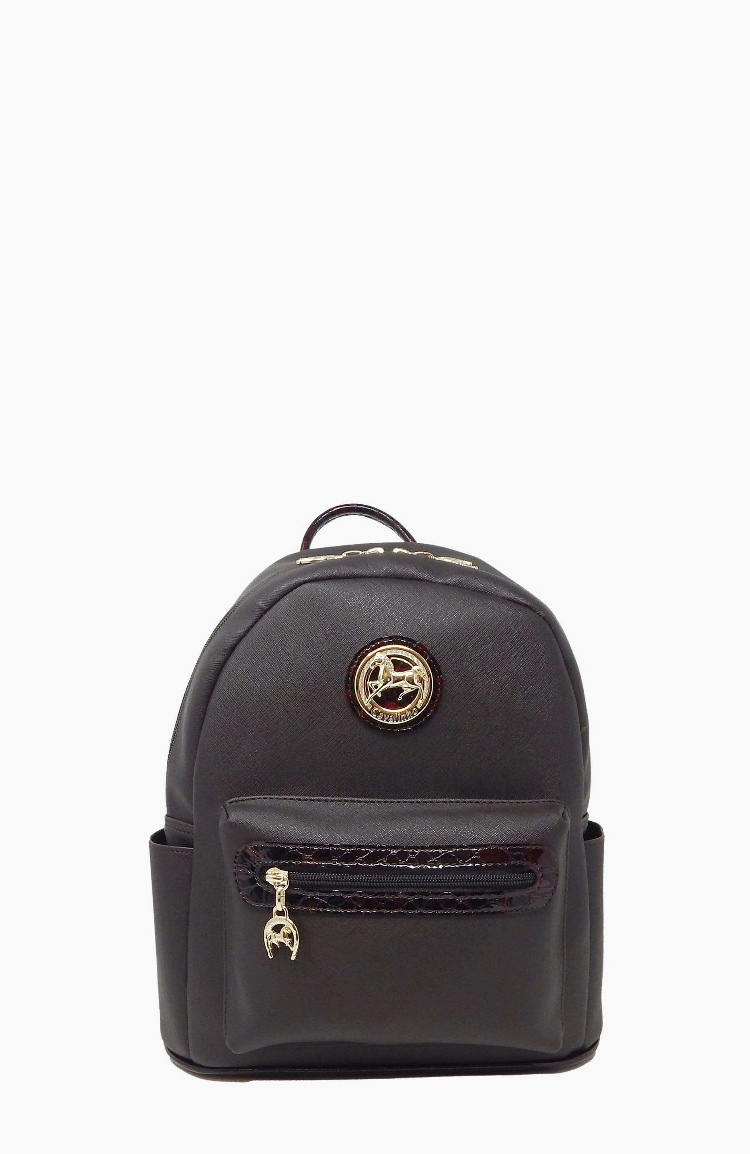 Cherry Blossom 392 Backpack, Main, color, Brown