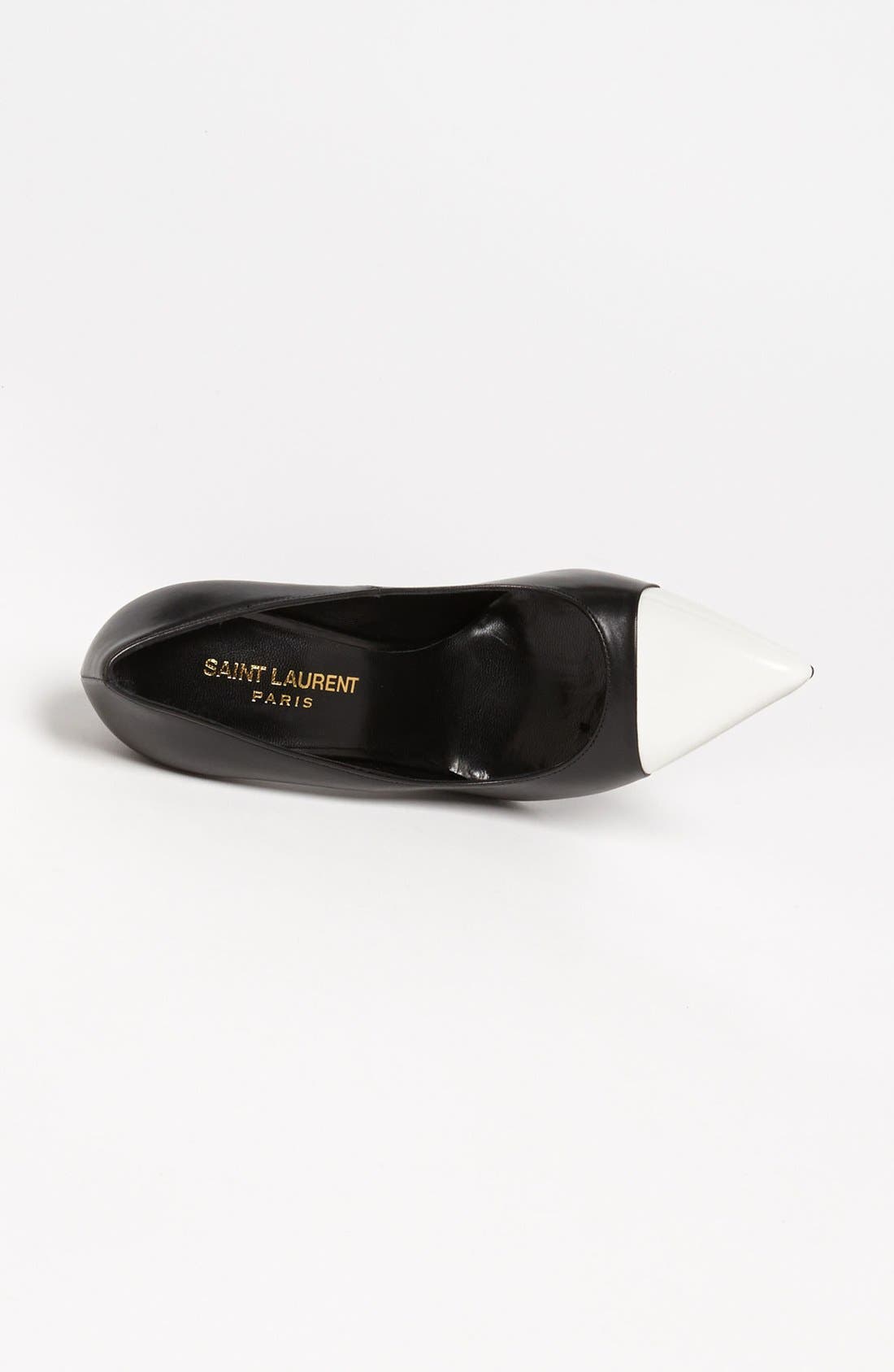 Point Toe Pump, Alternate, color, BLACK/ GREY