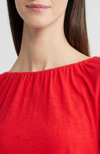 Gathered Neck Top