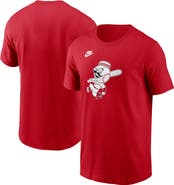 Nike Men's Nike Red Cincinnati Reds Cooperstown Collection Team Logo T-Shirt