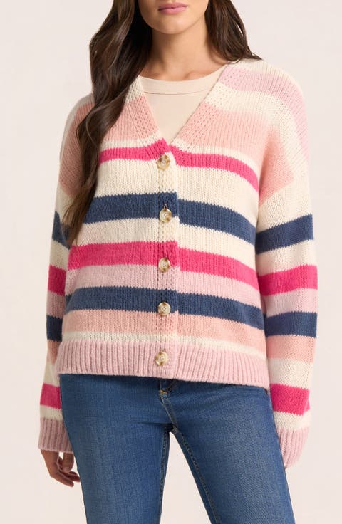 Lucca Stripe Cardigan