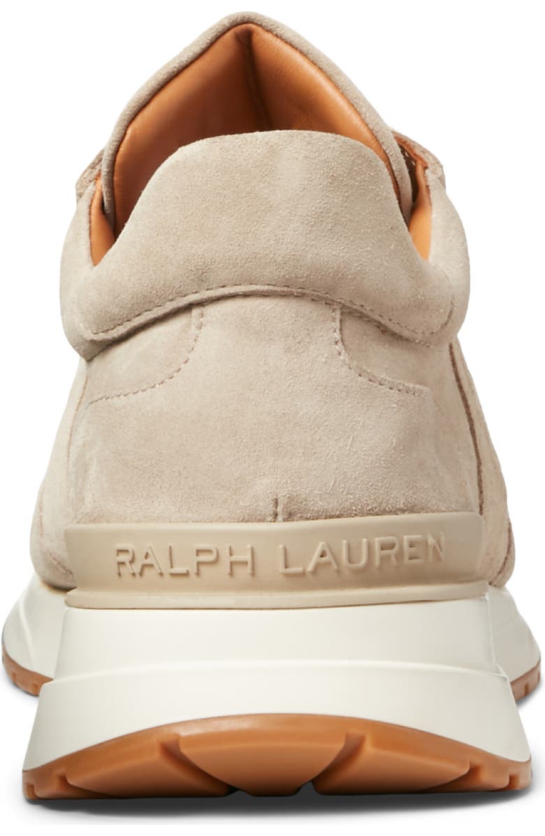 Ralph Lauren Purple Label Ethan II Calfskin Suede Sneaker, Alternate, color,