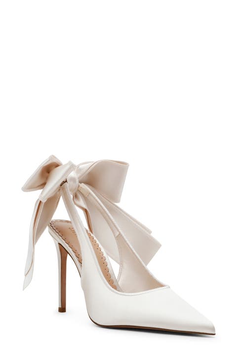 Teacup Slingback Pointed Toe Pump (Women)
