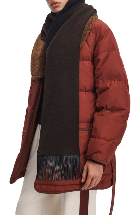 Brooke Wool Fringe Scarf