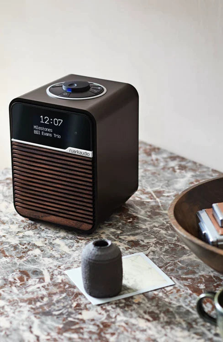 Ruark Audio USA R1 MK4 Bluetooth Radio, Alternate, color, Espresso/Walnut