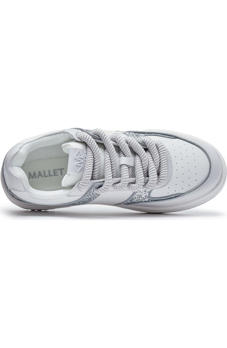 MALLET Clayton Spark Sneakers, Alternate, color, White Grey Crystal