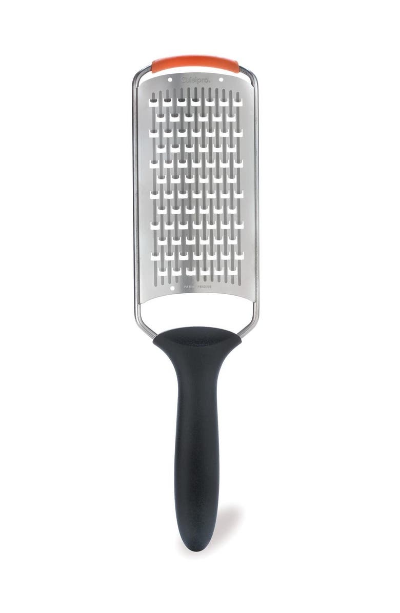 CUISIPRO Surface Glide Technology Coarse Etched Cheese Grater, Main, color, Silver