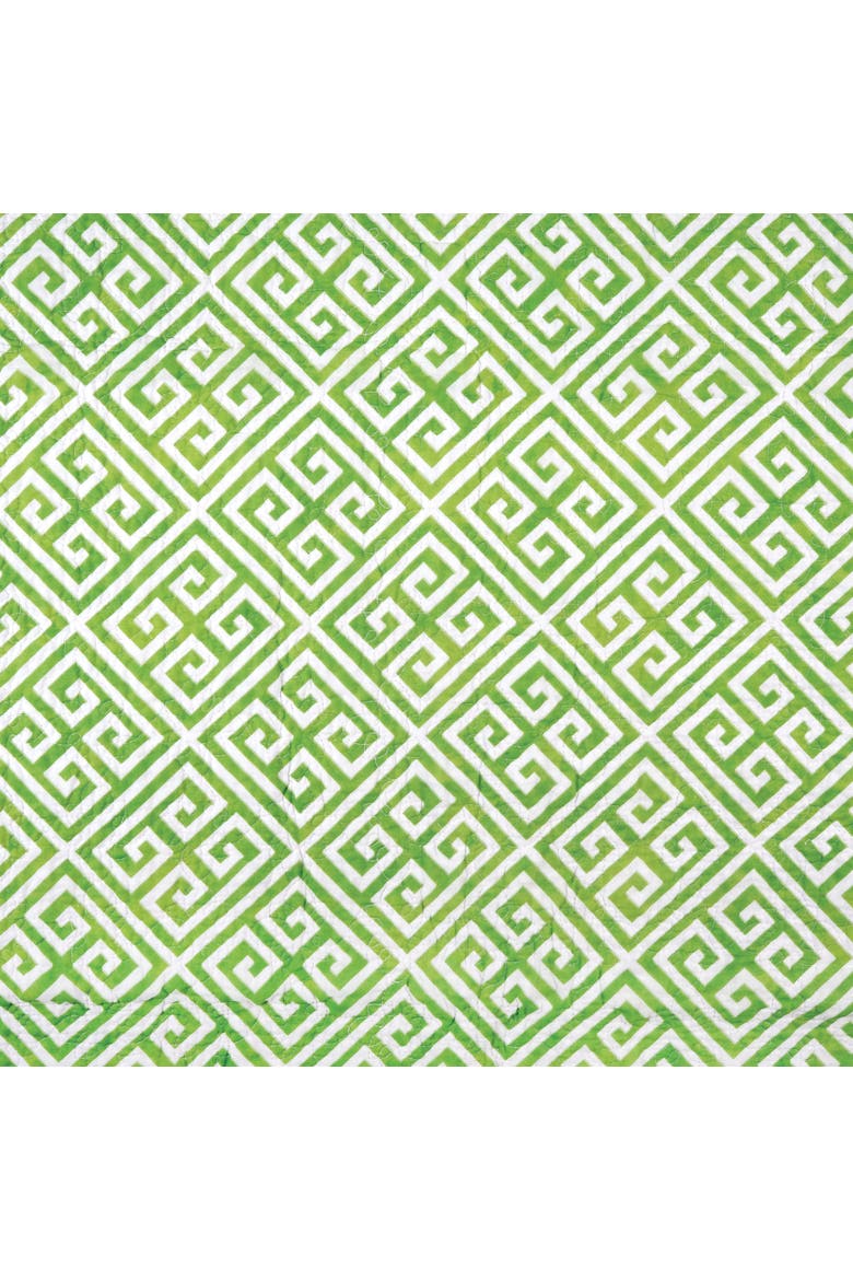 Moana Tropical Cotton Quilt Set  - Reversible and Machine Washable, Alternate, color, Green