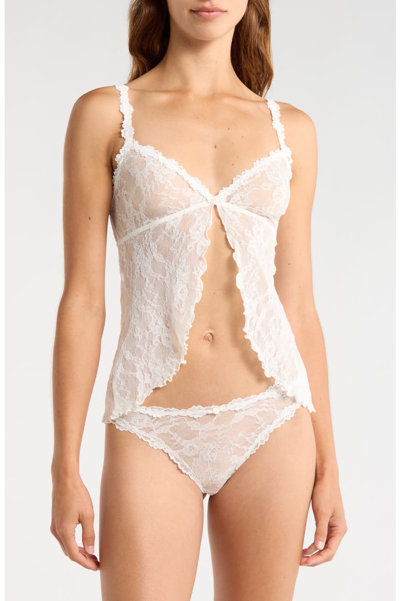 Stretch Lace Babydoll Top, Main, color, MARBLE
