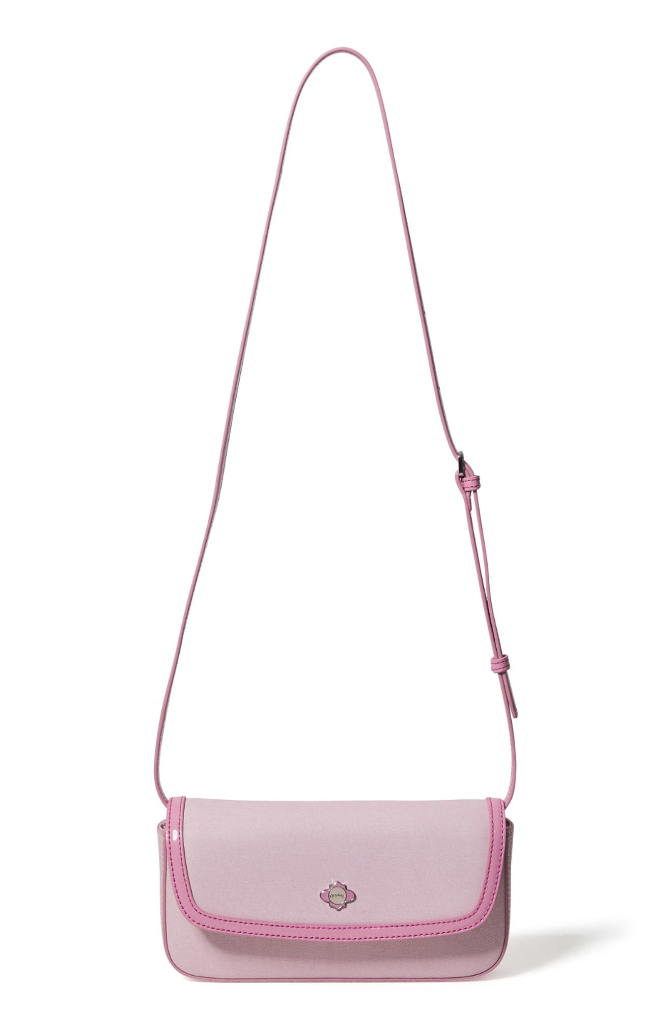 Oryany Moroccan Denim Print Leather Crossbody Phone Wallet, Alternate, color, 