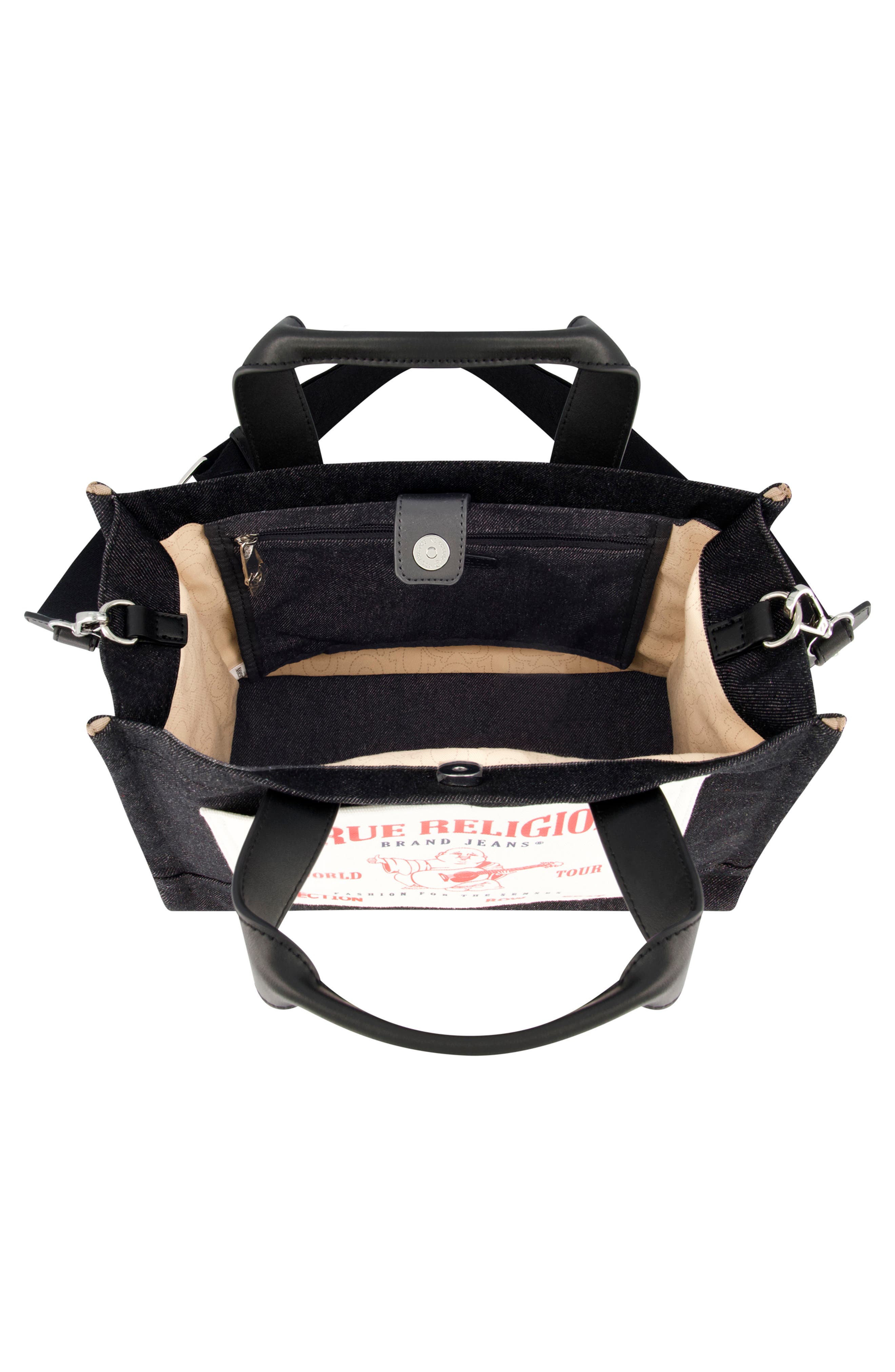 True Religion Brand Jeans Medium Tote Bag, Alternate, color, 