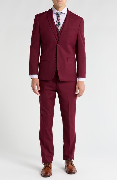 Premium Slim Fit 3-Piece Suit (Regular & Big)