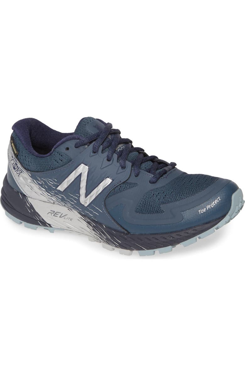 New Balance Summit Q.O.M. Gore-Tex<sup>®</sup> Waterproof Trail Running Shoe, Main, color,