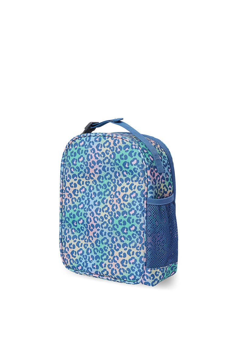 Kids Insulated Soft Sided Lunch Box, Alternate, color, Pastel Cheetah