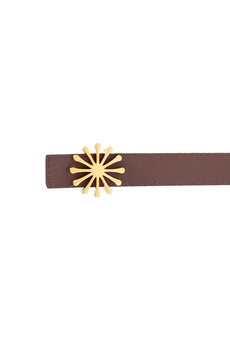 Esthera 12AM Reversible Leather Belt, Alternate, color, Pink + Coffee Brown