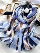 SILKSILKY Long Silk Scarf