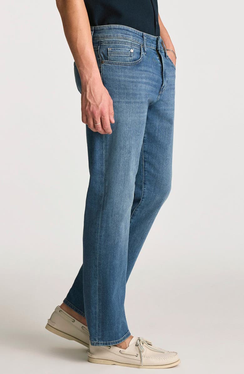 Mavi Jeans Matt Relaxed Straight Leg Jeans, Alternate, color, Mid Indigo Brushed W