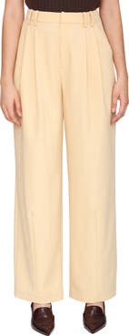 Avec Les Filles Wide Leg Barrel Trousers