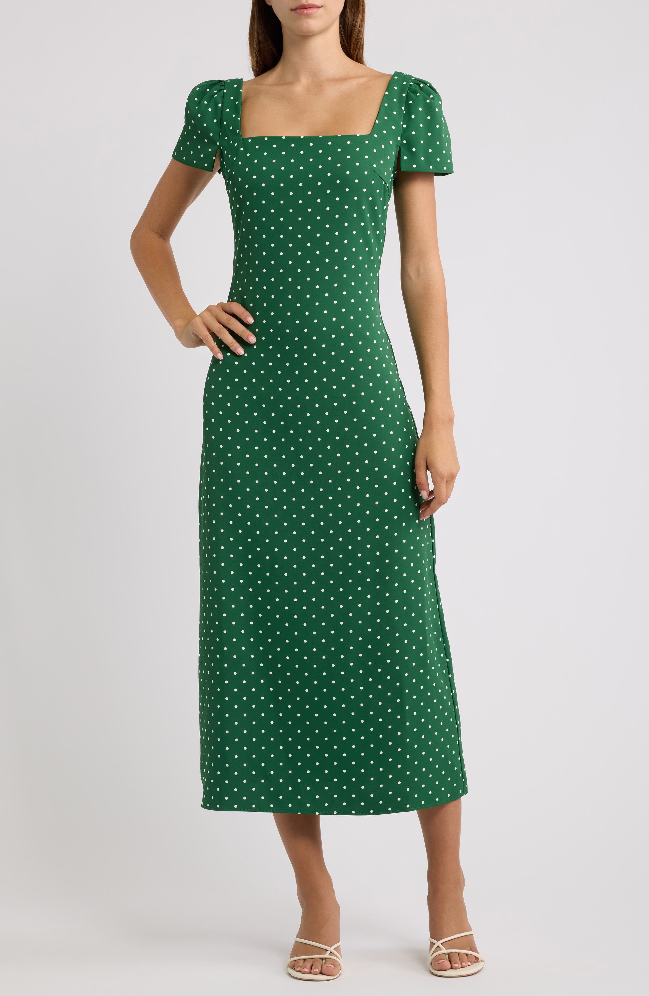 selected GREEN POLKA DOT