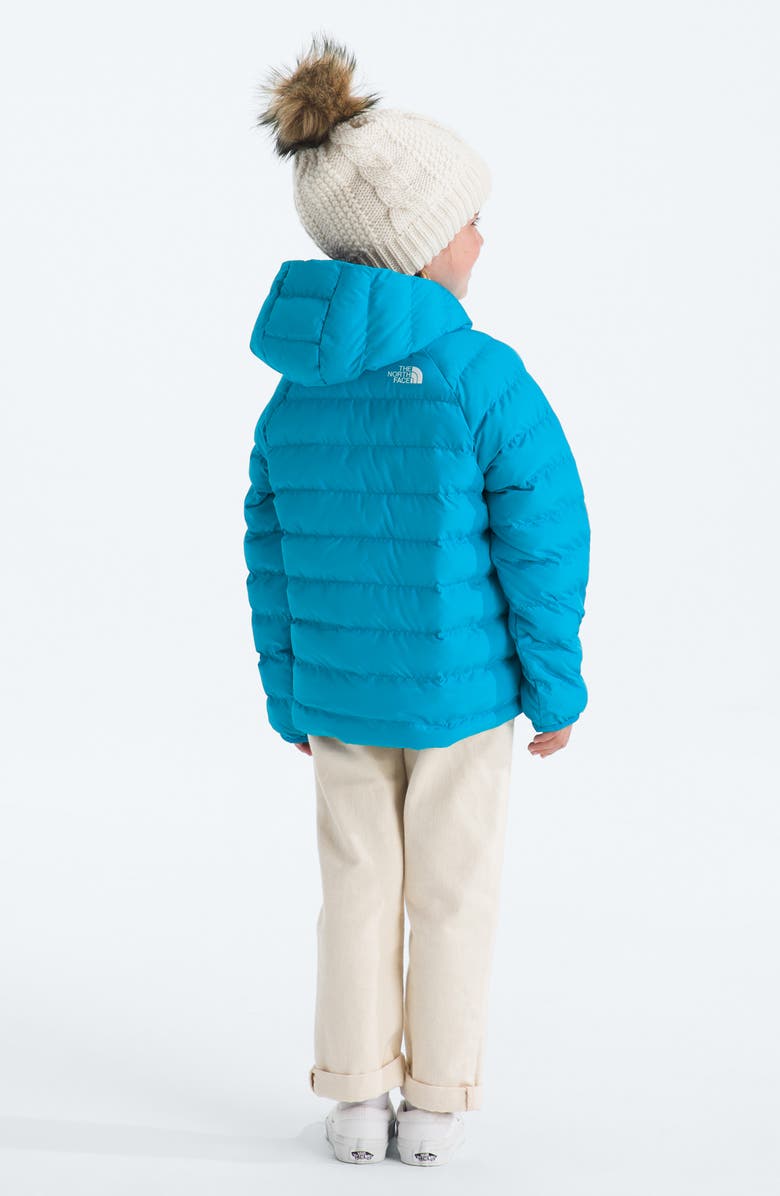 The North Face Kids' Perrito Reversible Water Repellent Jacket, Alternate, color, Meridian Blue