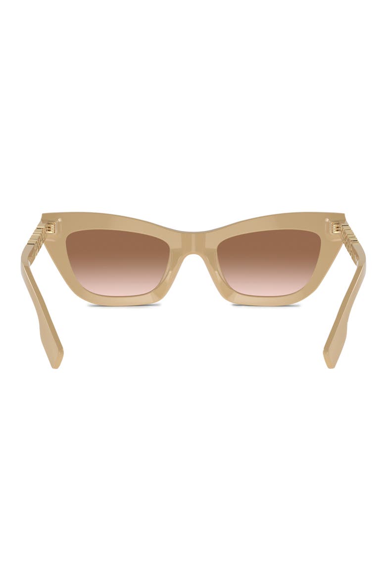 51mm Cat Eye Sunglasses, Alternate, color, BEIGE