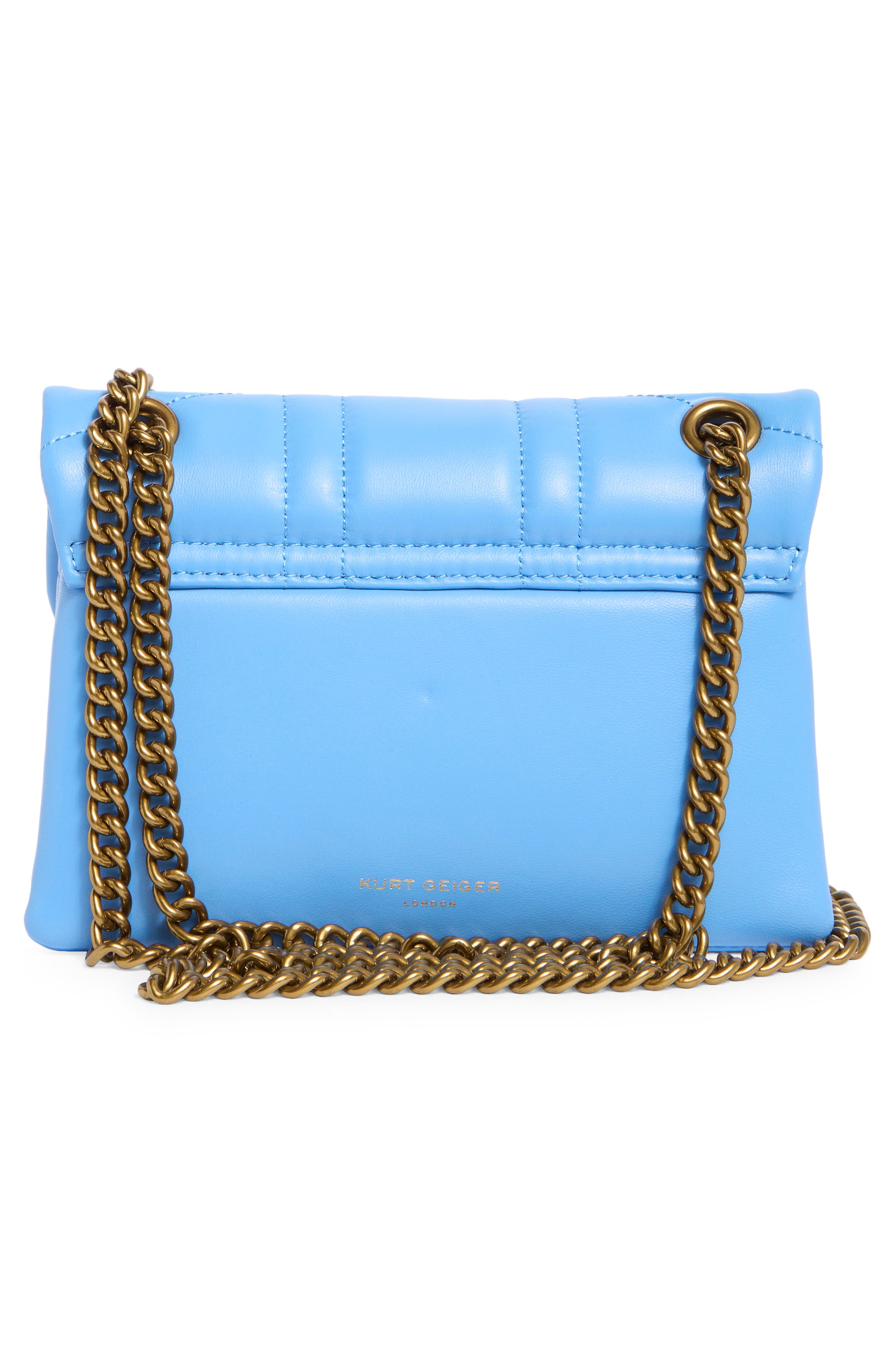 Kurt Geiger London Mini Kensington UJ Leather Shoulder Bag, Alternate, color, 