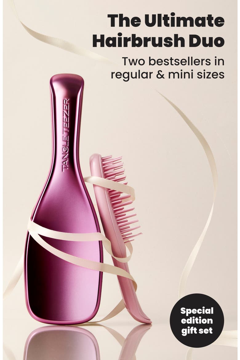 Ultimate Hairbrush Duo $31.48 Value, Alternate, color, MAUVE COPPER/MILLENNIAL PINK