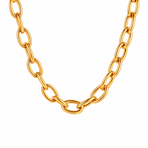 Calina Chunky Links Necklace