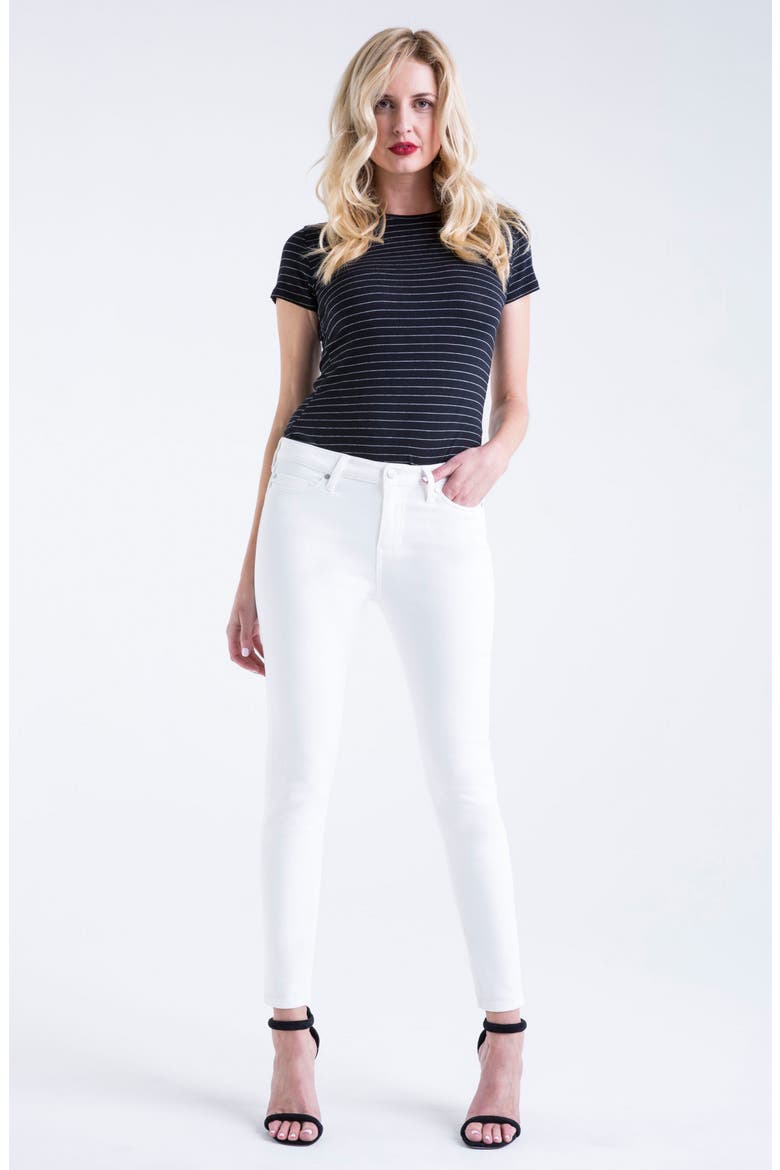 Penny Ankle Skinny Jeans, Alternate, color, BRIGHT WHITE