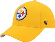 '47 Men's '47 Gold Pittsburgh Steelers MVP Adjustable Hat
