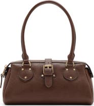 MANGO Balboa Faux Leather Shoulder Bag