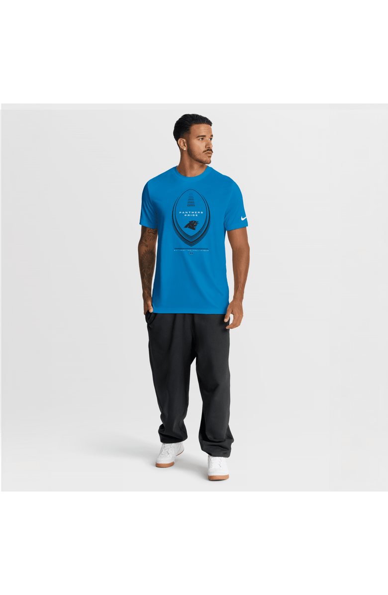 Nike Men's Nike Blue Carolina Panthers Legend Icon Dri-FIT T-Shirt, Alternate, color, Blue