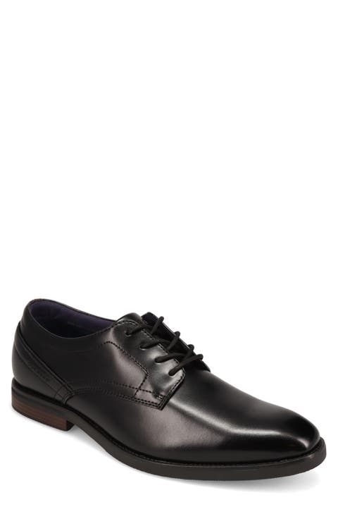Benton Faux Leather Oxford