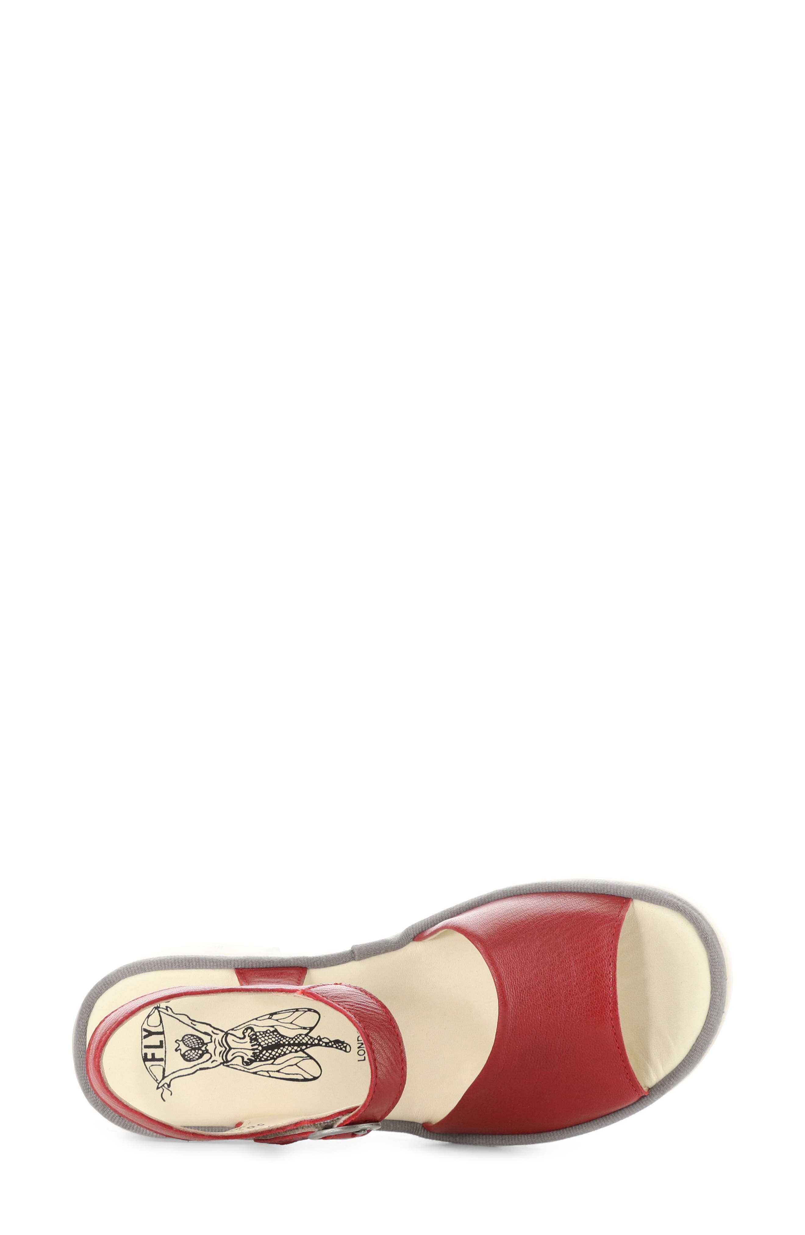 Tull Platform Sandal, Alternate, color, LIPSTICK RED