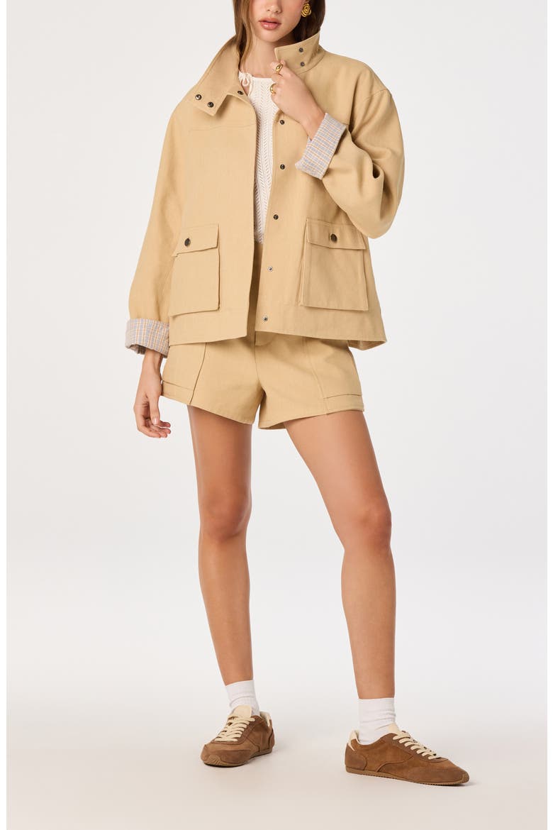 Beron Cargo Shorts, Alternate, color, TAN
