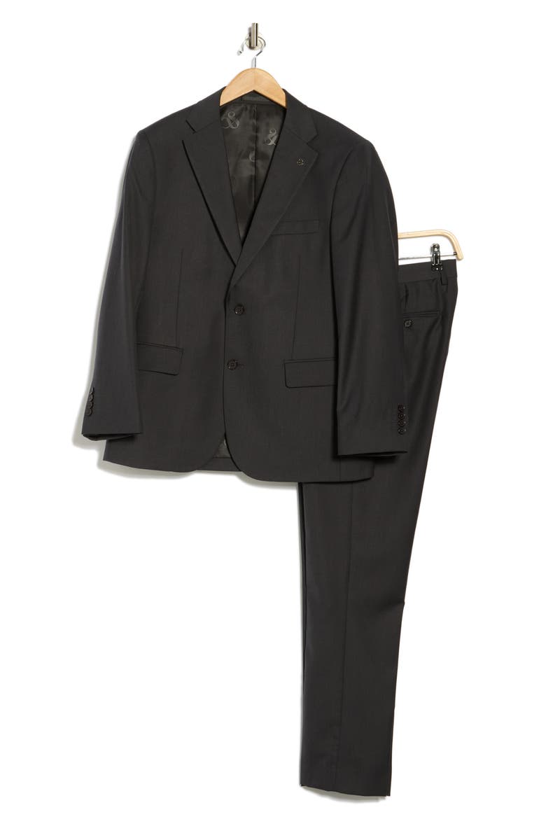 Charcoal Classic Fit Suit, Alternate, color, CHARCOAL