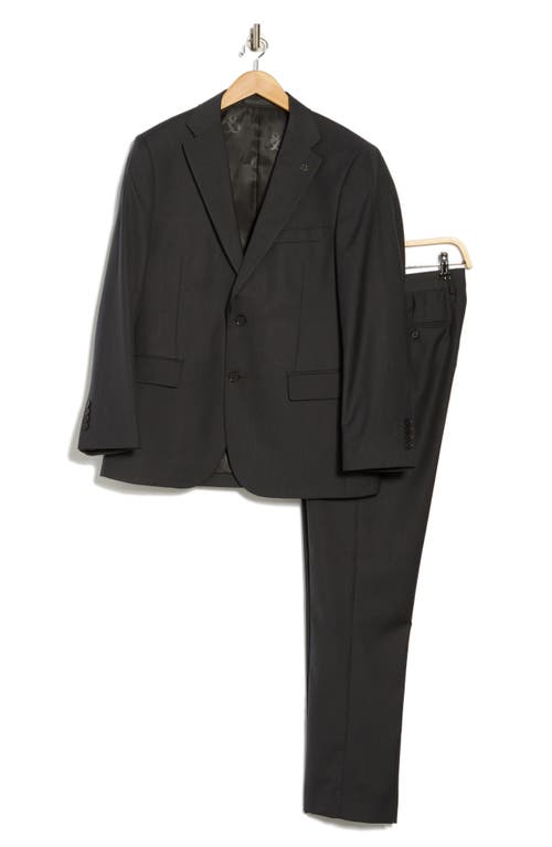 Scotch & Soda Charcoal Classic Fit Suit In Gray