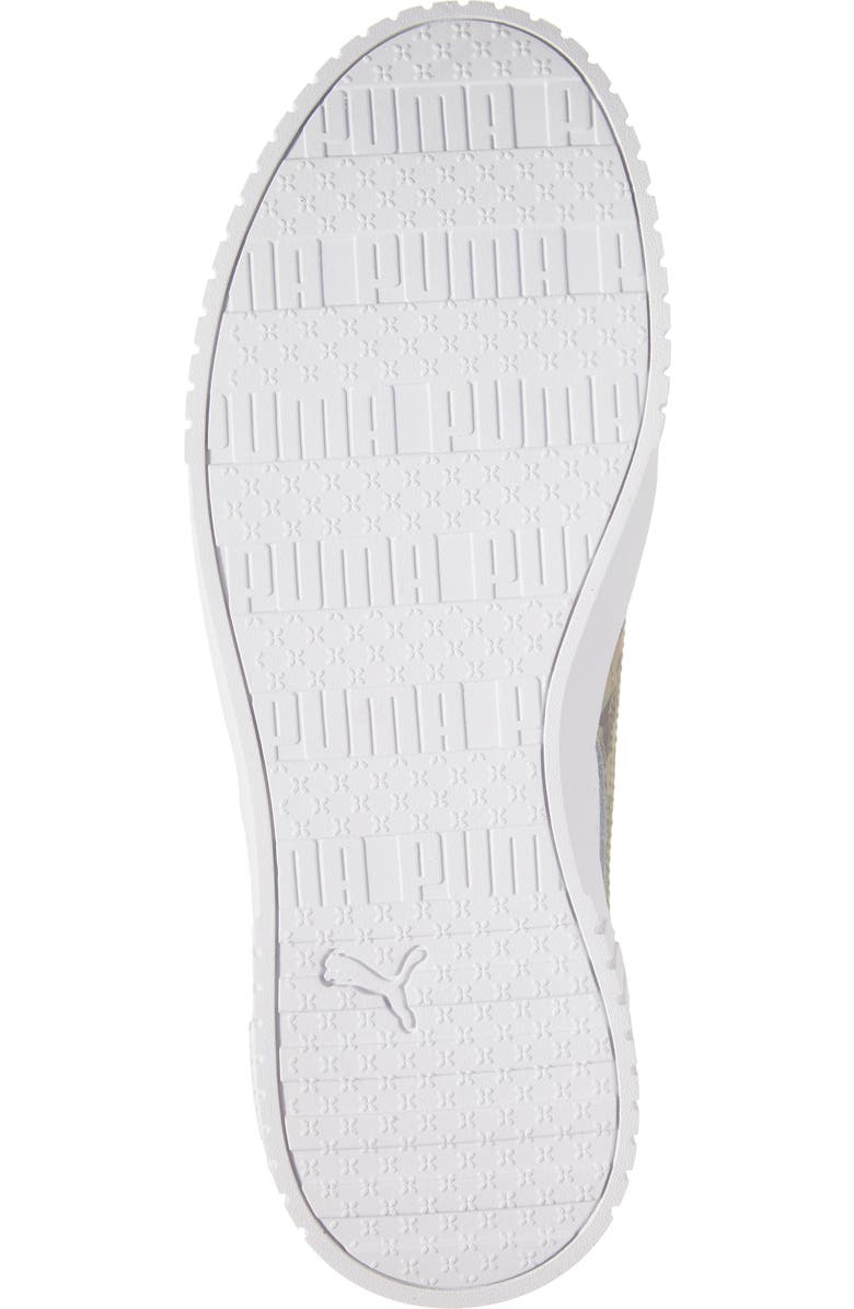 PUMA Crew 2.0 Camo Sneaker, Alternate, color, Puma White-Covert Green