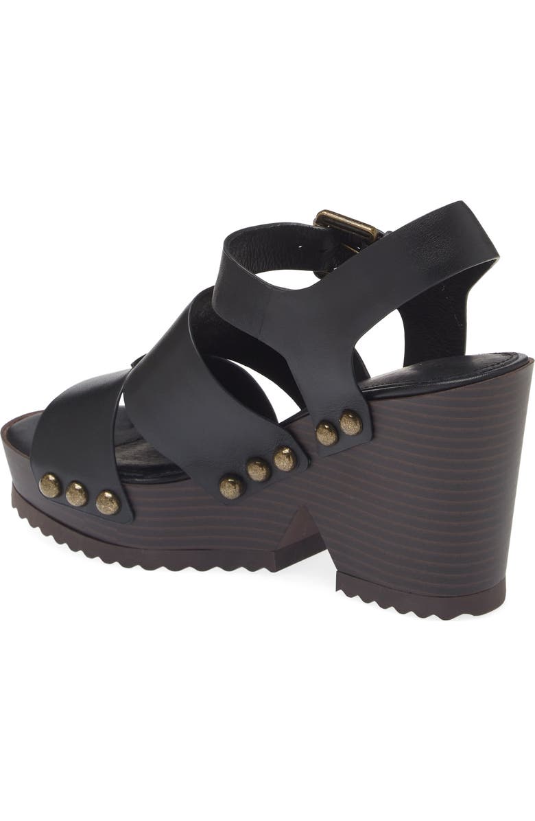 Cecelia New York Artsy Stud Platform Wedge Sandal, Alternate, color,