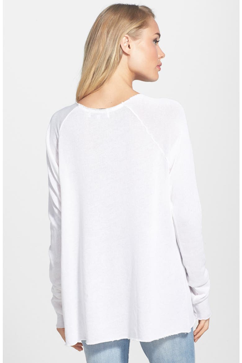 'My Scottish Heart' Raglan Sweatshirt, Alternate, color, VINTAGE LACE