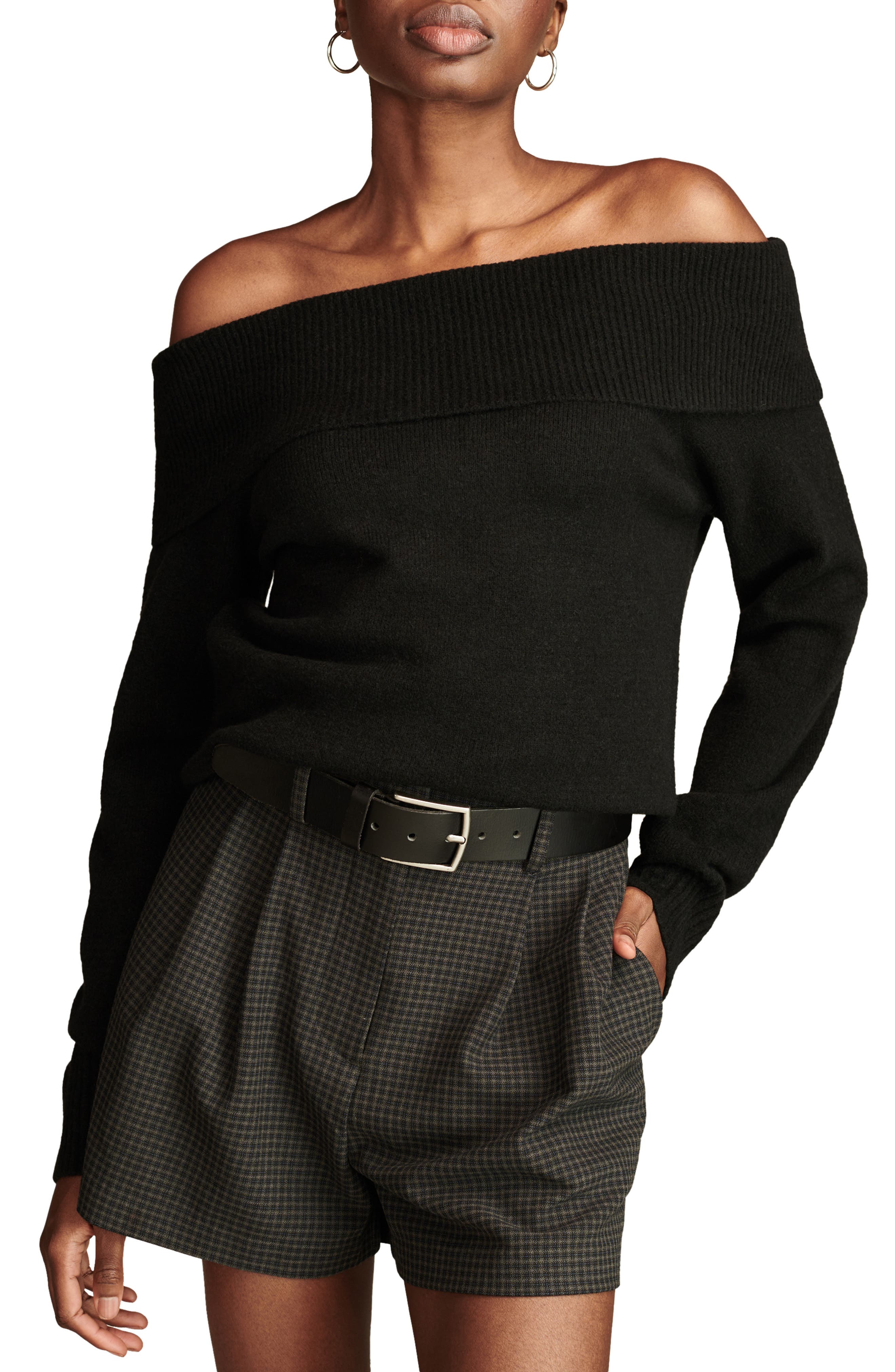 Lucky Brand Cloud Off the Shoulder Sweater