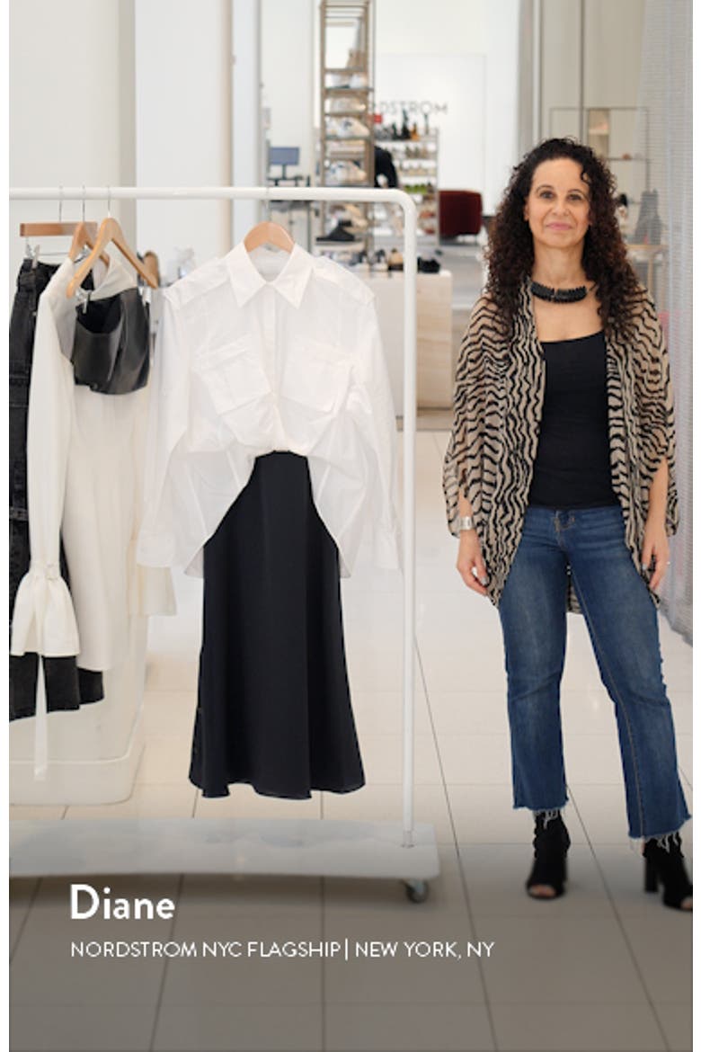 Relaxed Drape Shirtdress video