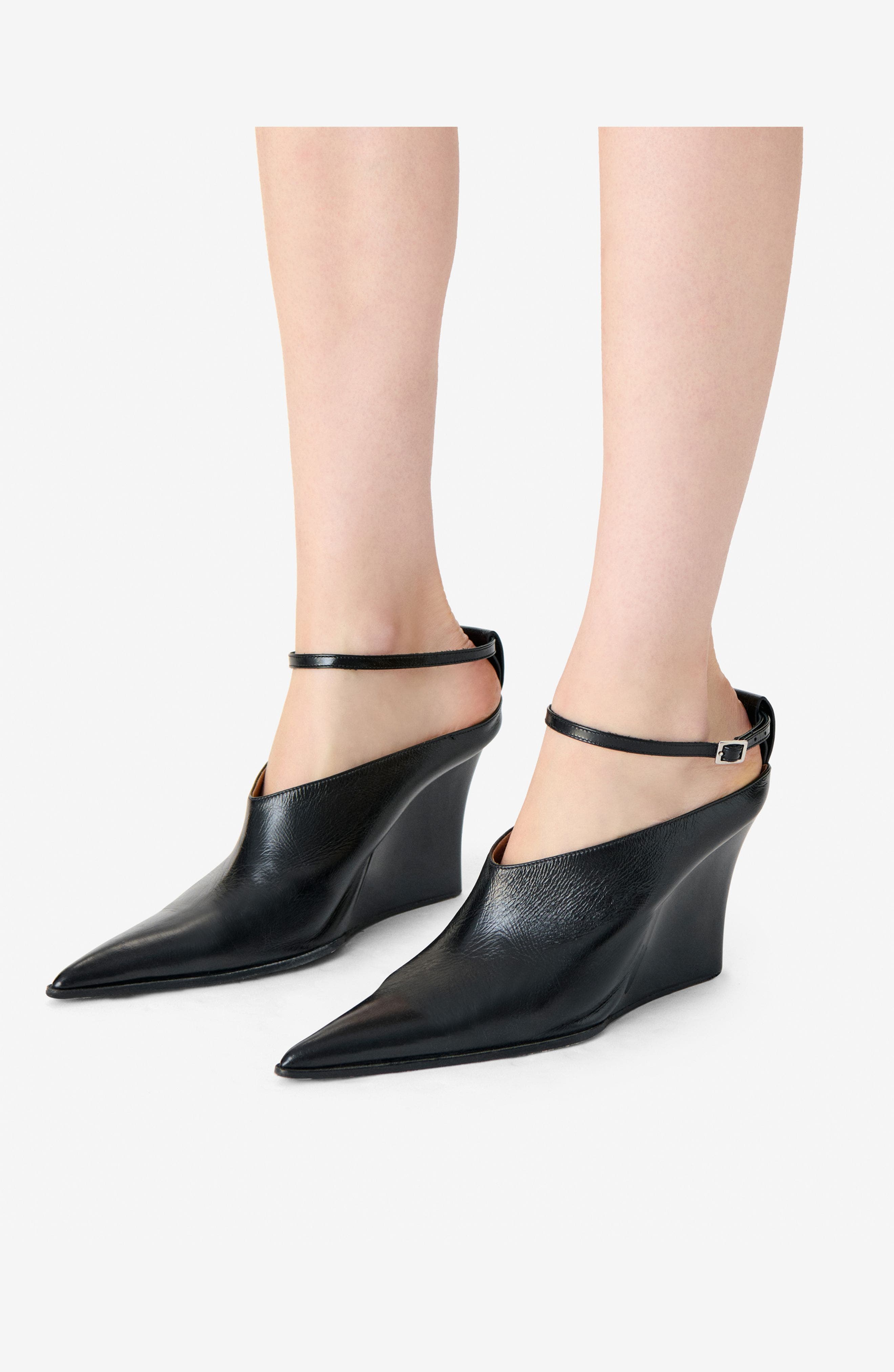 IRO Fauve Mule, Alternate, color, Black