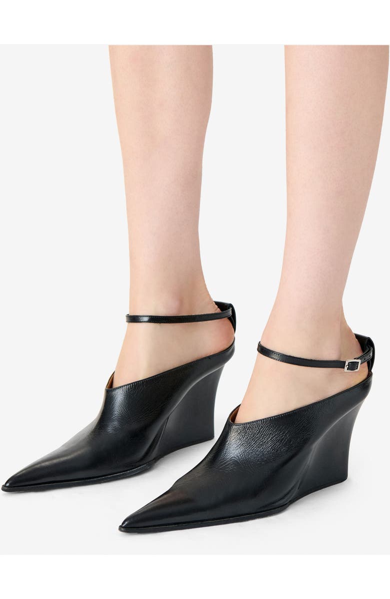 IRO Fauve Mule, Alternate, color, Black